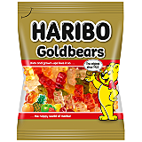 Bomboane gumate Haribo Goldbears cu aroma de fructe 100 g