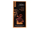 Ciocolata neagra Carrefour Selection cu bucati de boabe de cacao caramelizate 100 g