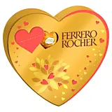Praline Ferrero Rocher Heart St. Valentine, 125g