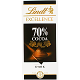 Ciocolata Lindt Excellence cu 70% cacao, 100 g