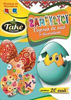 Vopsea si decoratiuni (zambilici) Take pentru 20 oua