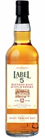 Scotch Whisky Label 5 Blended 12YO 40% 0.7L