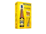 Brandy Metaxa 5* 38% alc. 0.7L + 2 pahare