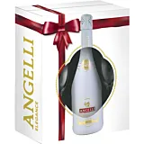 Vin spumant Angelli Elegance Extra Sec 0.75l + 2 pahare