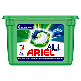 Detergent automat Ariel All in 1 Pods Mountain Spring Cold Boost Technology 14 capsule
