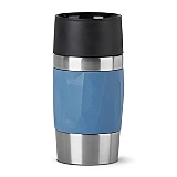 Termos Tefal Travel Mug Compact N2160210, sistem 360 grade, 0.3 L, Albastru
