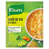 Supa de pui cu taitei Knorr, 59g