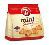 Mini croissante 7Days cu crema de cacao, 185g