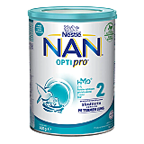 Lapte praf de continuare pentru sugari Nestle Nan Optipro 2 HMO, de la 6 luni, 400g