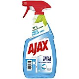Solutie spray pentru curatat geamuri Ajax Triple Action, 500 ml