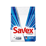 Detergent automat pudra, Savex White 2in1, 2 kg
