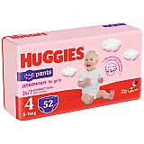Scutece Huggies Pants D Mega nr4 Girl 9-14kg 52 buc
