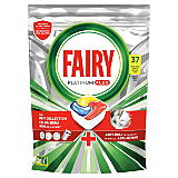 Detergent pentru masina de spalat vase Fairy Platinum Plus, 37 spalari, 37 bucati