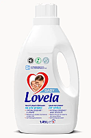 Detergent lichid Lovela Baby, pentru rufe albe, 1.45L, 16 spalari
