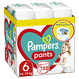 Scutece-chilotel Pampers Pants XXL Box Marimea 6, 15+ kg, 132 buc
