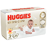 Scutece Huggies Extra Care Jumbo JR marimea 3, 6-10 kg, 40 buc