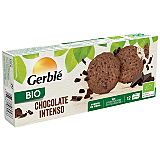 Biscuiti cu ciocolata neagra Gerble Bio, 132g