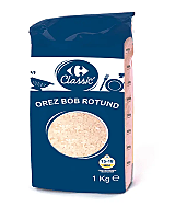 Orez bob rotund Carrefour Classic 1 kg