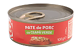Pate de porc cu ceapa verde Carrefour Classic 100g