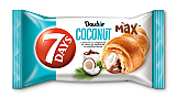 Croissant 7Days Double cu umplutura de cacao si cocos 80 g
