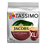 Cafea capsule Tassimo Jacobs Café Crema XL, 16 bauturi x 215 ml