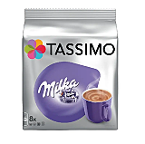 Capsule ciocolata calda Tassimo Jacobs Milka, 8 bauturi x 225 ml