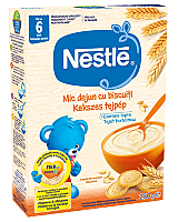 Cereale Nestle Mic dejun cu biscuiti, 250g, de la 6 luni