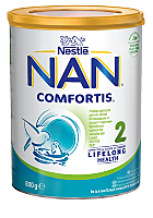 Lapte praf de continuare pentru sugari Nestle Nan Comfortis 2, de la 6 luni, 800g