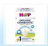 Lapte praf Hipp formula de inceput Organic Combiotic 1, 0 luni, 800g