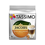 Cafea capsule Tassimo Jacobs Caramel Macchiato, 8 bauturi x 295 ml