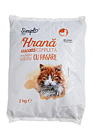 Hrana pisici cu pui Carrefour 2kg