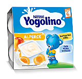 Gustare cu lapte Nestle Yogolino Caise, 4 x 100g, de la 6 luni