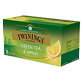 Ceai Verde Twinings Cu Aroma Lamaie 25x1.6g
