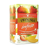 Ceai Twinings Pentru Infuzie Cu Capsuni Si Mango 20x2g