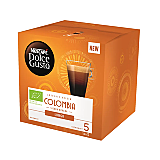 Capsule cafea Nescafe Dolce Gusto Bio Lungo COLOMBIA, 12 capsule cafea, 12 bauturi, 84G