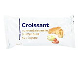 Croissant vanilie si capsune Carrefour, 65g