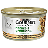 Hrana umeda pentru pisici Gourmet Nature's Creations cu curcan 85g