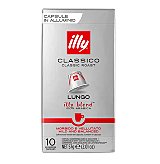 Cafea capsule Illy Classico Lungo, intensitate 5, 10 bauturi x 100 ml, 57 g