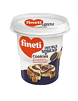 Fineti Cookies Crema Cu Cacao, Alune Si Lapte Cu Bucatele De Biscuiti 370G