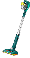 Aspirator vertical Philips FC6725/01, 2 in 1, 21.6 V, detasabil, perie cu LED, Verde