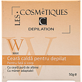 Ceara calda depilatoare, Les Cosmetiques, 50g