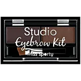 Paleta de farduri pentru sprancene Miss Sporty Studio Eyebrow Brown, 2.4 g