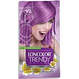 Vopsea de par semi-permanenta fara amoniac Loncolor Trendy Colors V2 Violet Glam, 50 ml