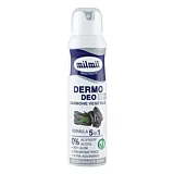 Deodorant spray Mil Mil cu carbune vegetal, Unisex, 150 ml