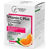 Crema antirid regeneratoare 50+ Vitamin C Plus Cosmetic Plant, 50ml