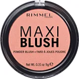Fard de obraz Rimmel London Maxi Blush 001 Third Base, 9 g