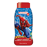 Sampon &gel de dus Naturaverde Spiderman, cu extracte organice de ovaz, 250 ml