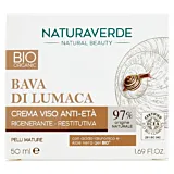 Crema de Fata Bio Anti-rid Naturaverde, cu Extract de Melc, 50 ml