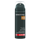 Deodorant antiperspirant Gerovital Men Active, 150 ml