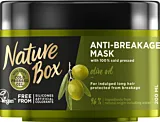 Masca de par anti-rupere cu ulei de masline Nature Box, vegan, 200ML